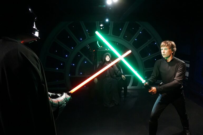Star Wars characters at Madame Tussaud